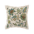 Flora & Fauna Hand Embroidered Jacobean Paradise Cushion - daals