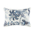 Jaipur Serenity Sky Blue Floral Embroidered Rectangular Cushion - daals
