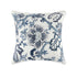 Jaipur Serenity Sky Blue Floral Embroidered Cushion - daals