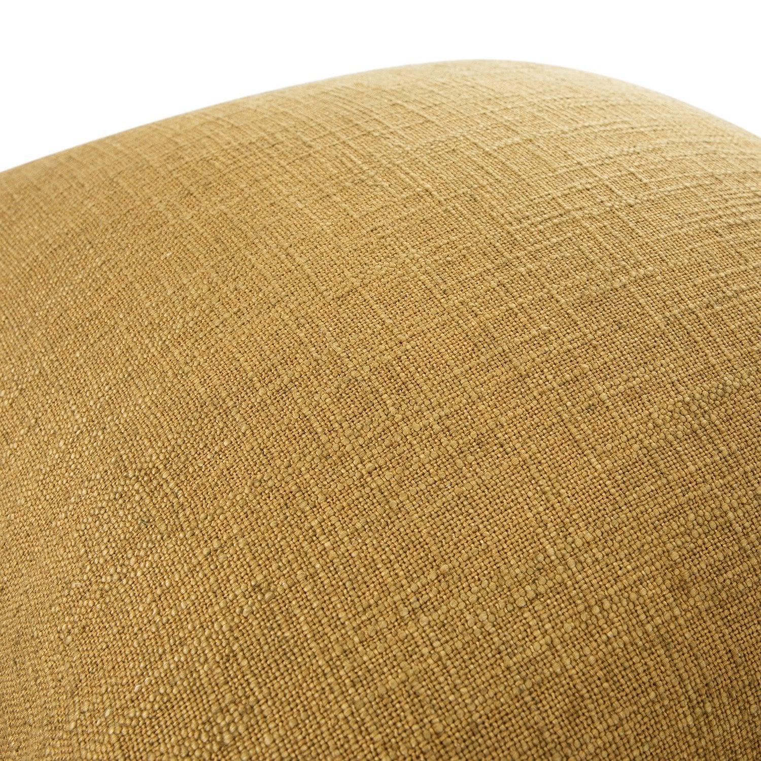 Kyra Dijon Yellow Linen Fringed Cushion