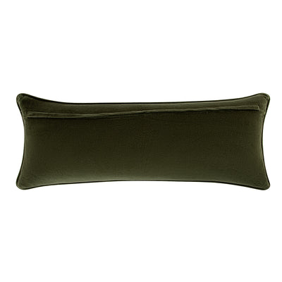 Le Bayeux Lucien Ribbed Cotton Tapestry Lumbar Cushion