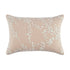 Lula Pink Blossom Embroidered Rectangular Cushion