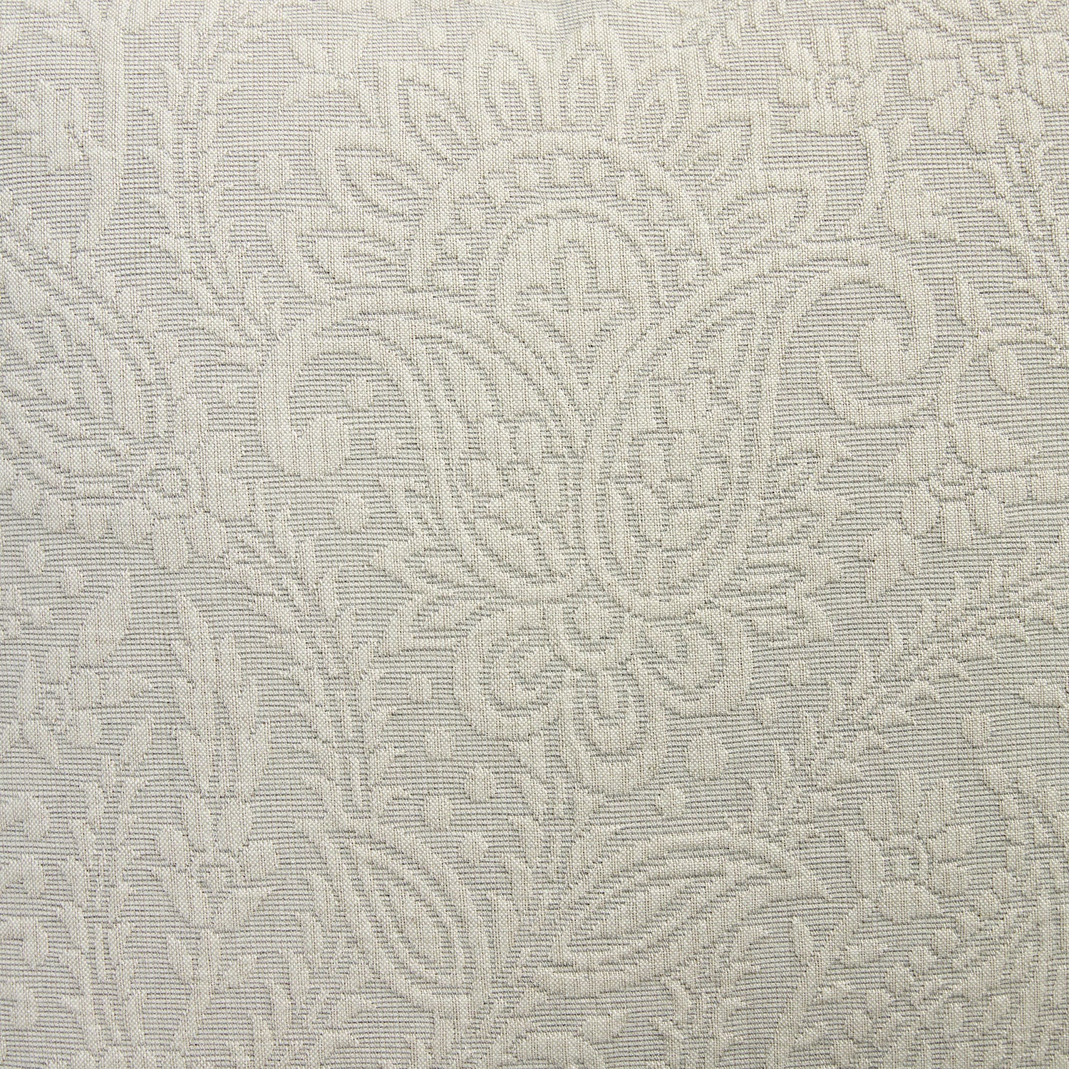 Madeleine Grey Paisley Jacquard Cotton Cushion