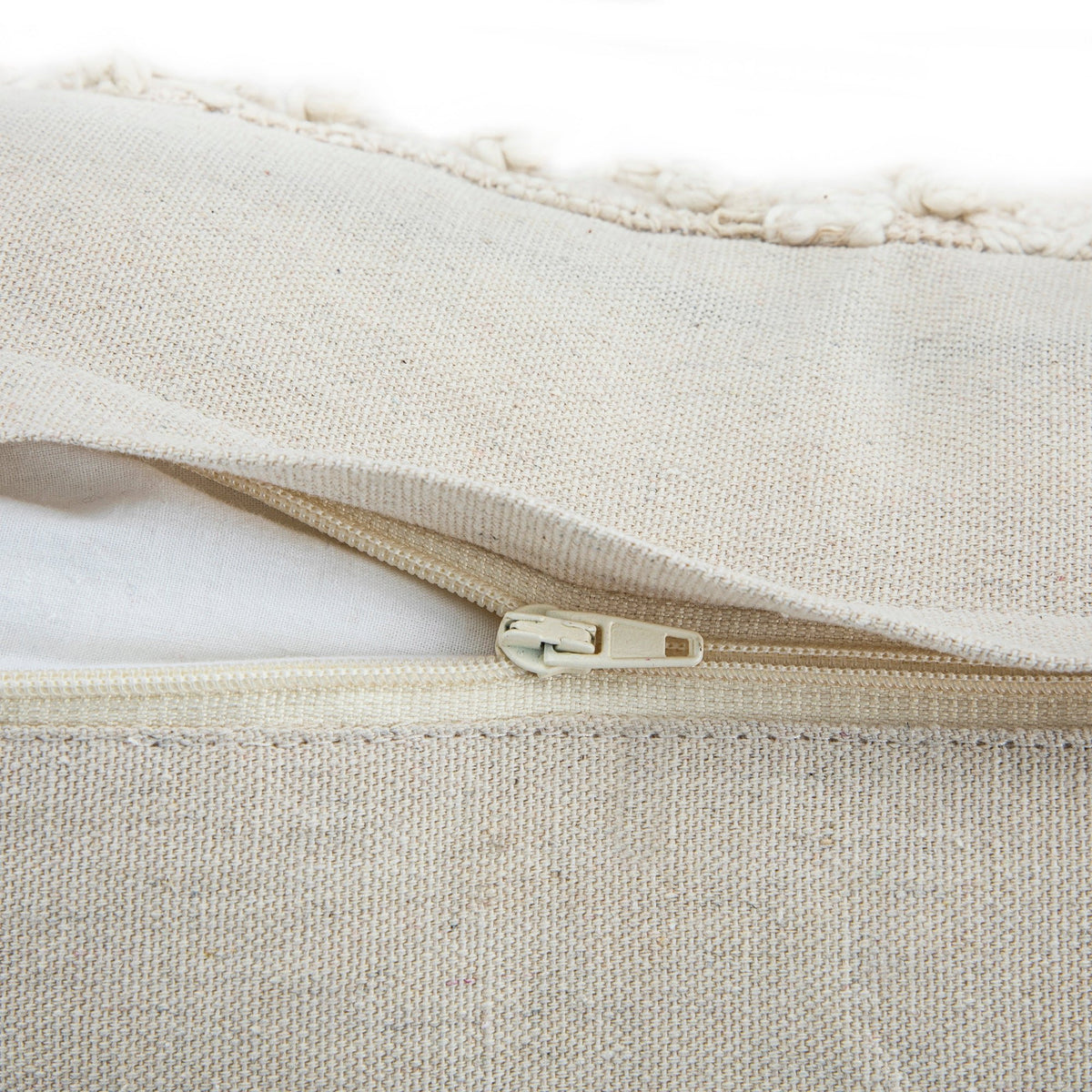 Chair And Knot Rope Maison Neutral Josie Embroidered French Knot Cushion | daals