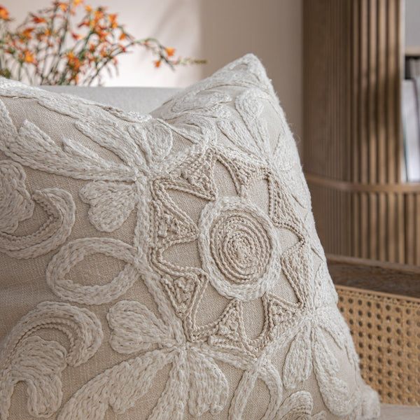 Maison Neutral Rosanna Cushion