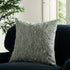 Meadow Hand Beaded and Embroidered Sage Green Cushion - daals