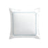Milano Air Force Blue Knot Embroidered Cotton Cushion - daals