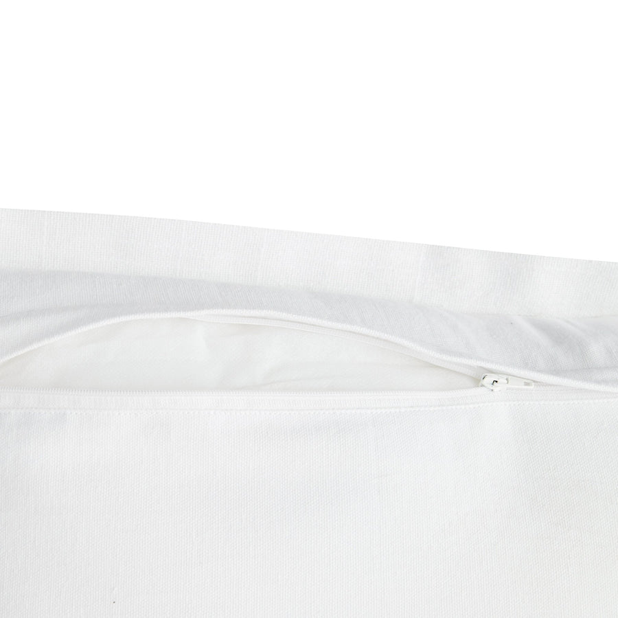 Milano Air Force Blue Knot Embroidered Cotton Cushion