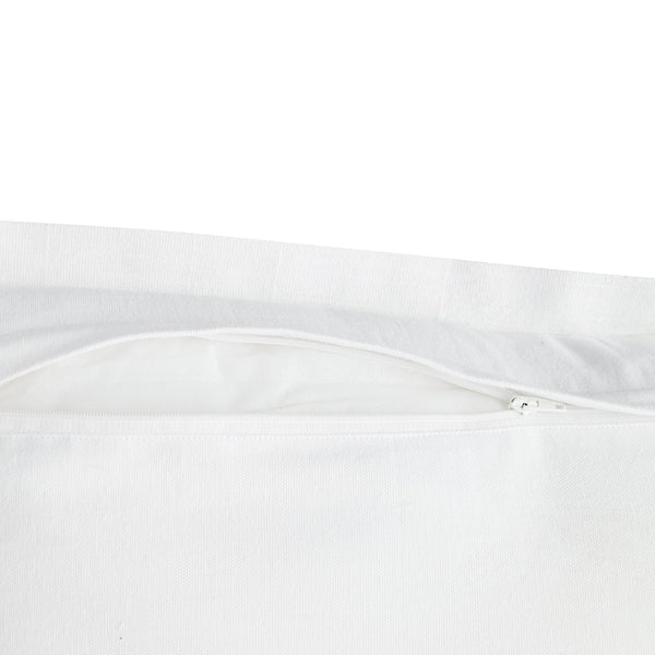 Milano Air Force Blue Knot Embroidered Cotton Cushion