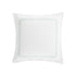 Milano Sea Spray Green Knot Embroidered Cotton Cushion