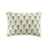 Nazaar Kaleido Blue Bloom Cotton Duck Rectangular Cushion
