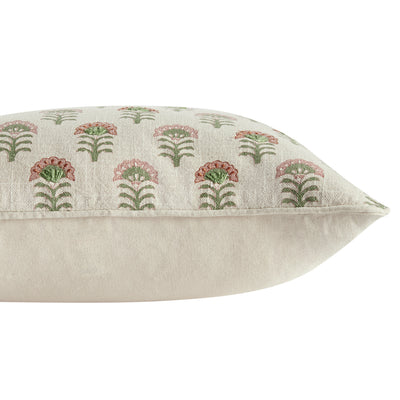 Nazaar Kaleido Bloom Cotton Duck Rectangular Cushion