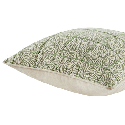 Nazaar Green Botanic Tessela Cushion