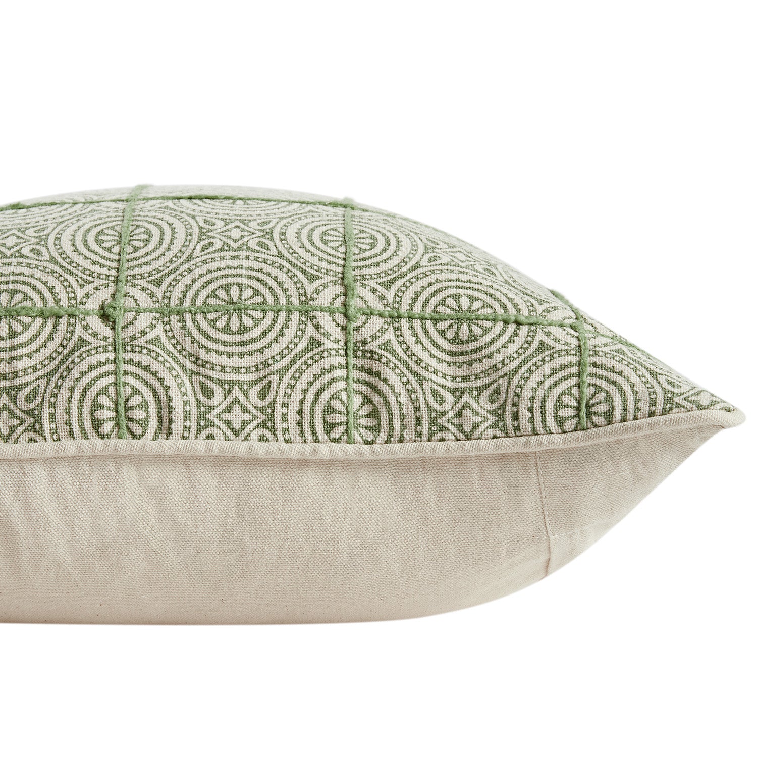 Nazaar Green Botanic Tessela Cushion