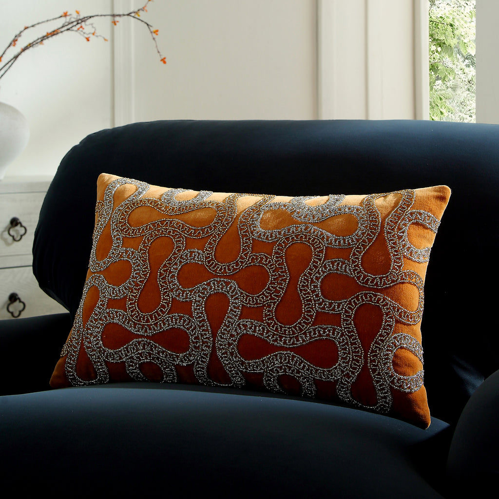 Orla Cotton Cushion | 35x50cm main image 1