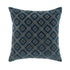 Luxe Collection Ottavia Beaded Teal Cotton Velvet Cushion - daals