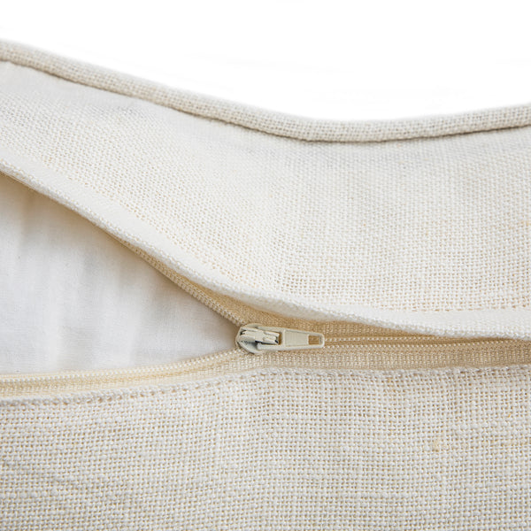 Pembroke Stripe 100% Linen Green Cushion