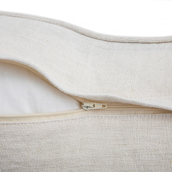 Pembroke Stripe 100% Linen Oatmeal Cushion