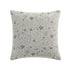 Penelope Grey Ditsy Floral Jacquard Cotton Cushion - daals