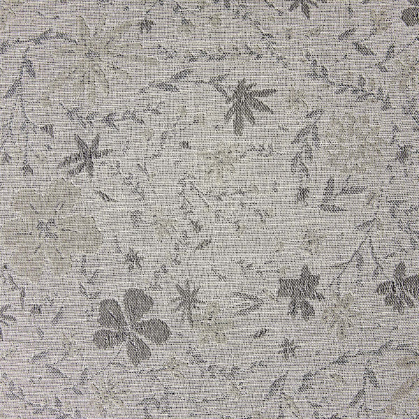 Penelope Grey Ditsy Floral Jacquard Cotton Cushion