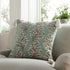 Vine Collection Primula Hand Embroidered Beaded Cushion - daals