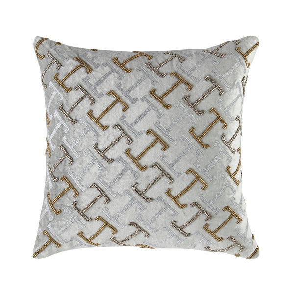 Luxe Collection Reina Hand Beaded Cushion - daals