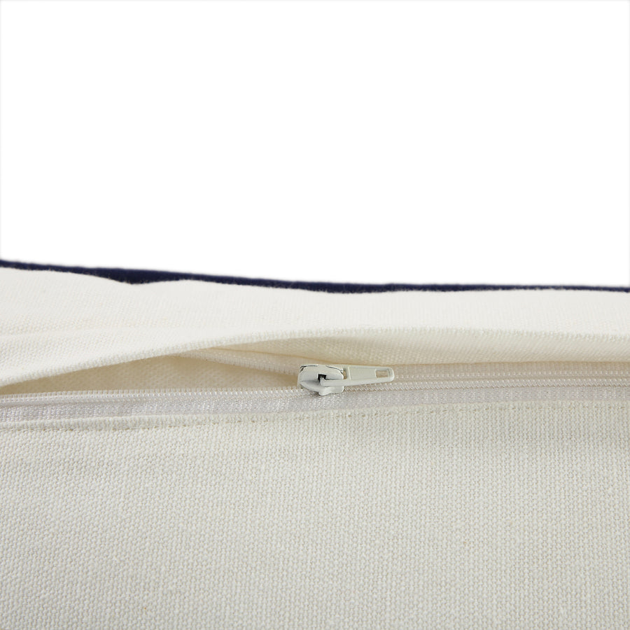 Indigo Collection Saphira Floral Rectangular Cushion