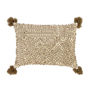 Boho Collection Savannah French Knot Tassel Cushion