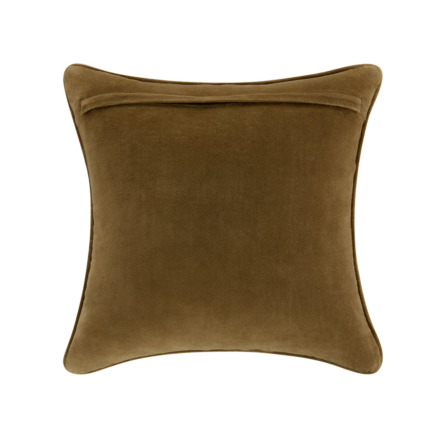 Le Bayeux Seraphine Ribbed Cotton Tapestry Cushion