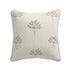 Meadow Cream Sprig Embroidered Cotton Cushion