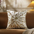Luxe Collection Starburst Gold Foil Hand Beaded Velvet Cushion - daals