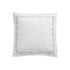 Valentina Grey Floral Embroidered Cotton Cushion - daals