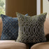 Luxe Collection Verona Beaded Moss Cotton Velvet Cushion - daals