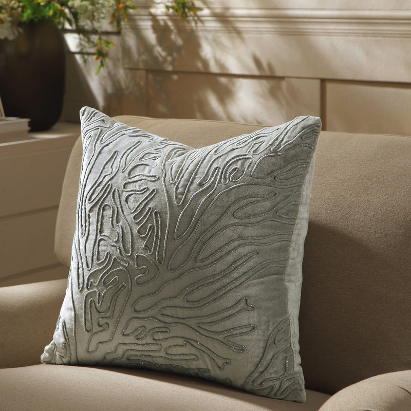 Luxe Collection Wiggle Sparkle Cord Velvet Cushion