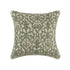 Willow Sage Green Gilded Grove Embroidered Cushion - daals