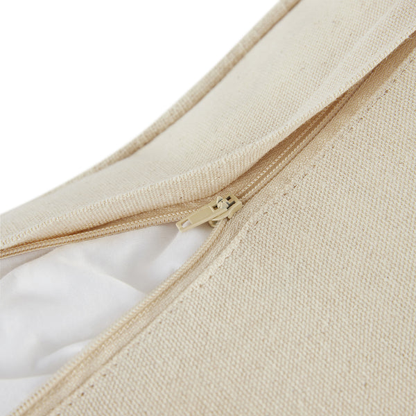 Willow Sage Green Gilded Grove Embroidered Cushion - daals