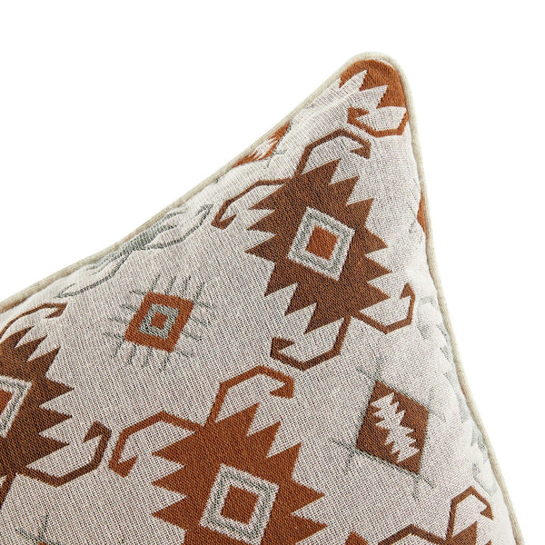 Zaniyah Aztec Jacquard Cotton Cushion