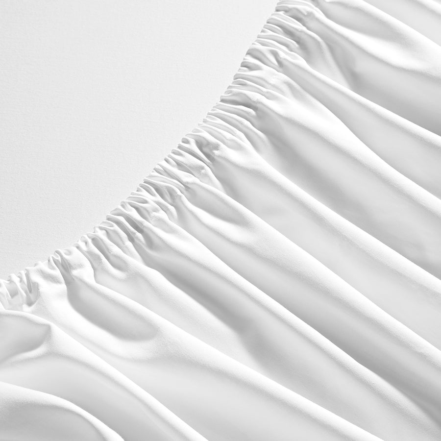 Hotel Collection 800 Thread Count Cotton Sateen Deep Fitted Sheet - White