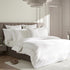 Belvedere Champagne Gold Cord Embroidered 300 Thread Count Cotton Percale Duvet Set - daals