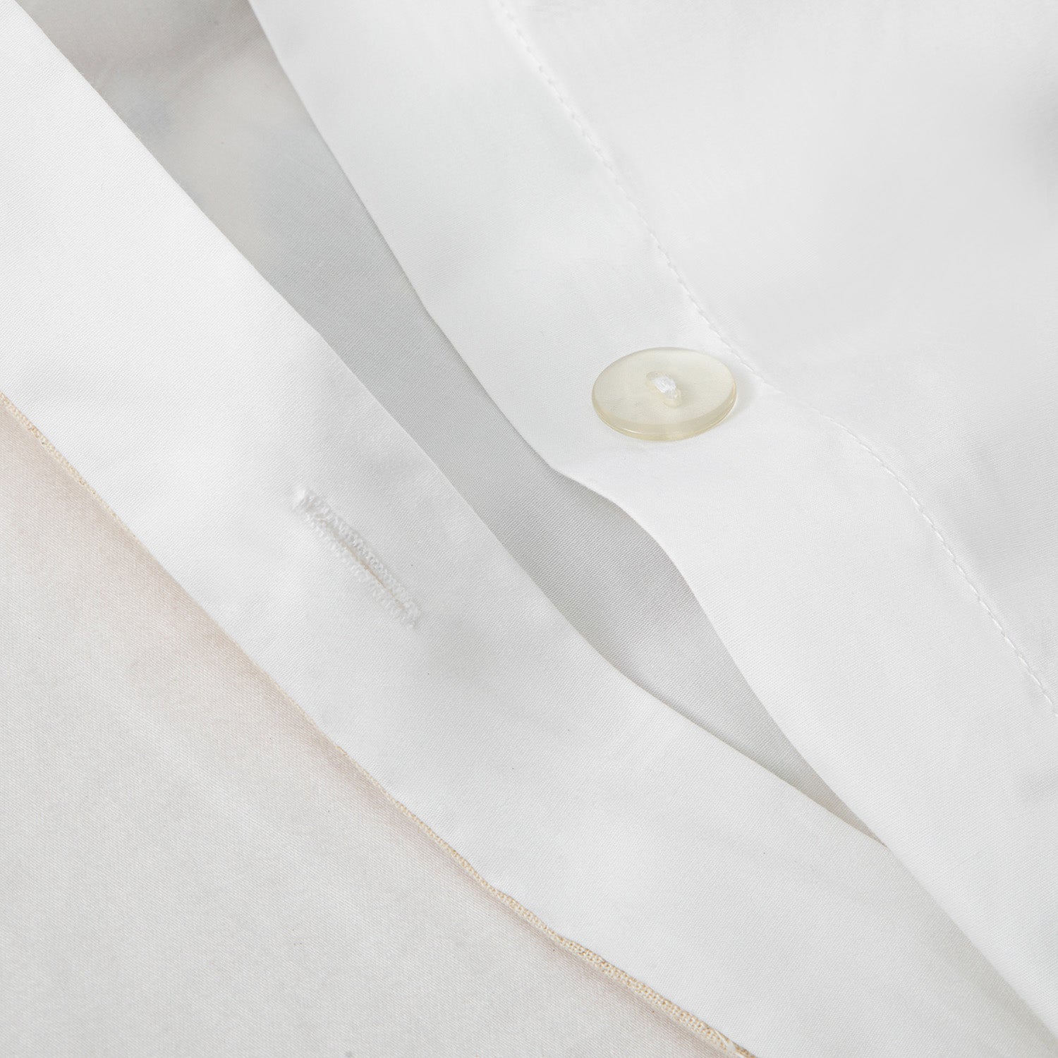 Flora & Fauna White Jacobean Floral Embroidered 300 Thread Count Cotton Percale Duvet Set