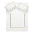 Lucinda Natural Wave 300 Thread Count Cotton Percale Duvet Set - daals