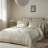 Matilda Cream Ruffle Linen Blend Duvet Set