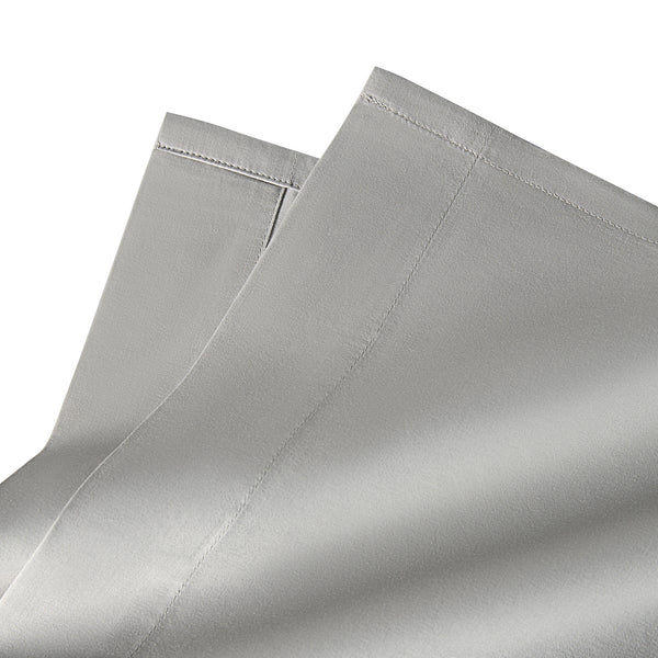 Hotel Collection 600 Thread Count Cotton Sateen Flat Sheet - Grey - daals