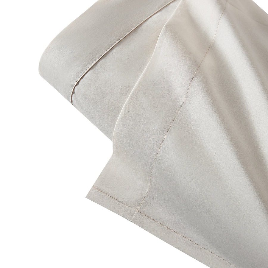 Hotel Collection 600 Thread Count Cotton Sateen Flat Sheet - Ivory