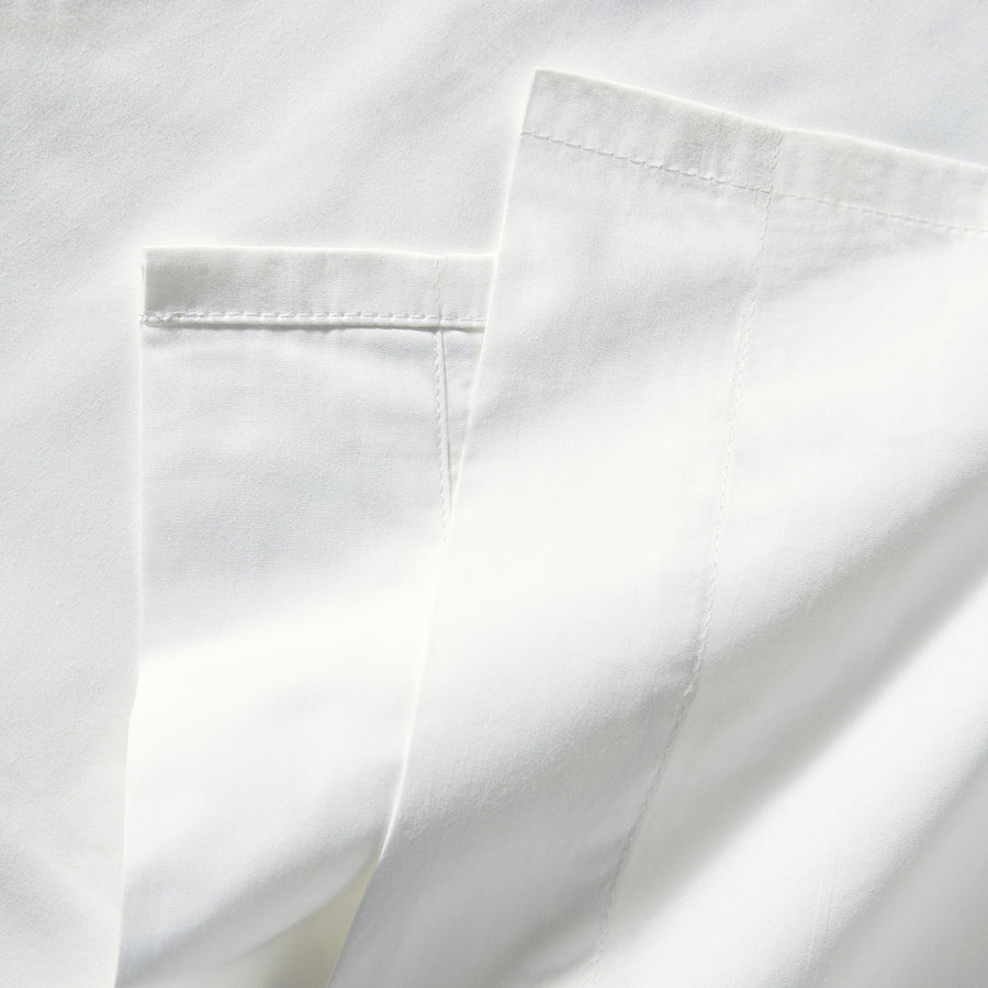 Hotel Collection 600 Thread Count Cotton Sateen Flat Sheet - White