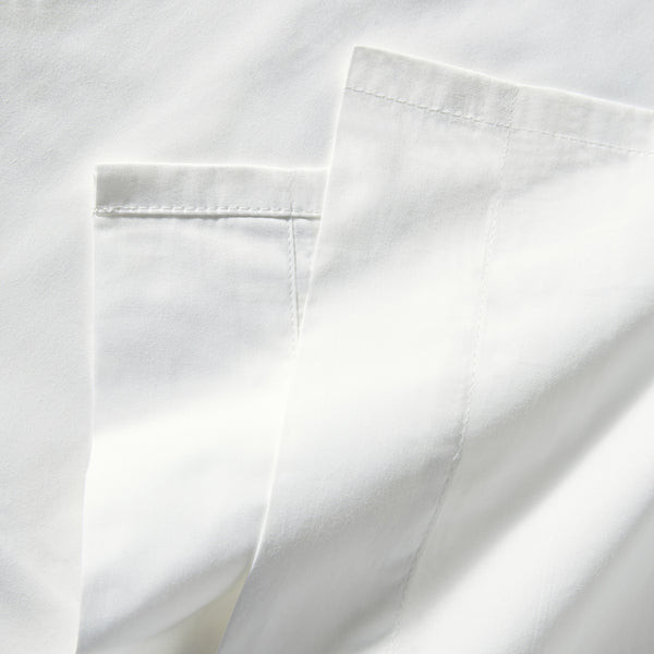 Hotel Collection 600 Thread Count Cotton Sateen Flat Sheet - White - daals
