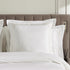 Belvedere Champagne Gold Cord Embroidered 300 Thread Count Cotton Percale Continental Square Pillowcases - Pair - daals