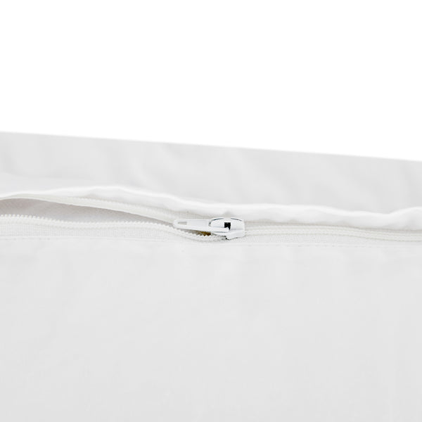 Evelyn Wildflower Embroidered 300 Thread Count Cotton Percale Continental Square Pillowcases - Pair