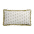Darcy Floral Olive Green Ruffle Linen Blend Pillowcases - Pair - daals