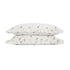 Darcy Rose Ivory White Ruffle Linen Blend Pillowcases - Pair - daals